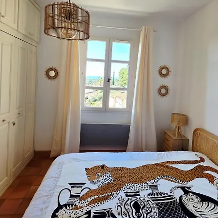 Magnifique Vue Mer, Piscine, Golf Et Tennis Prive Lägenhet *