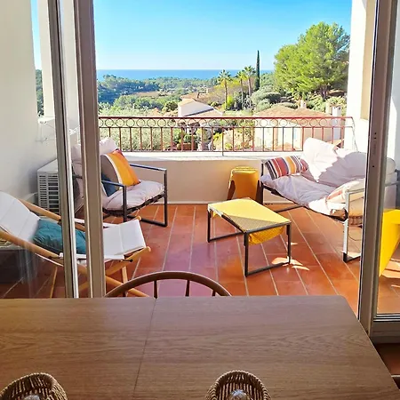 Magnifique Vue Mer, Piscine, Golf Et Tennis Prive Lägenhet Les Lecques